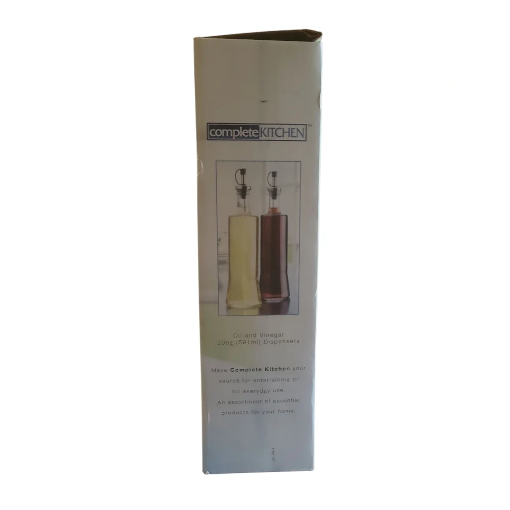 NIB Complete Kitchen Oil Vineagar Dispenser